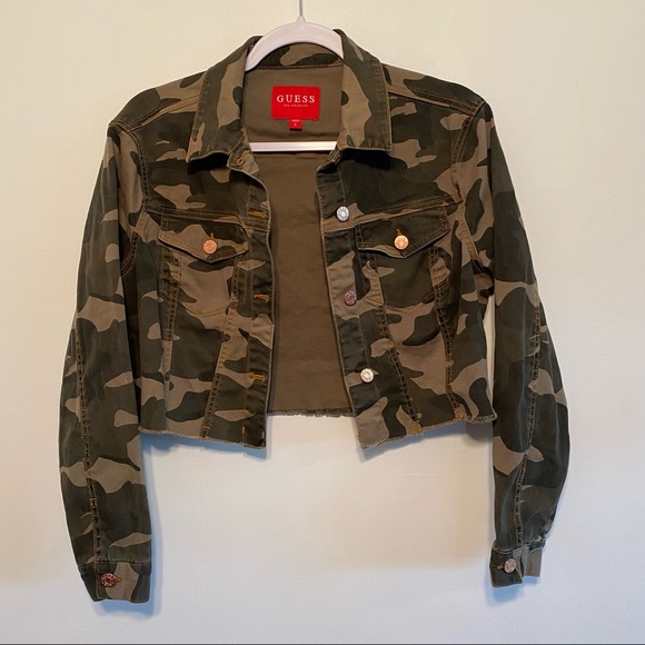 guess army jacket